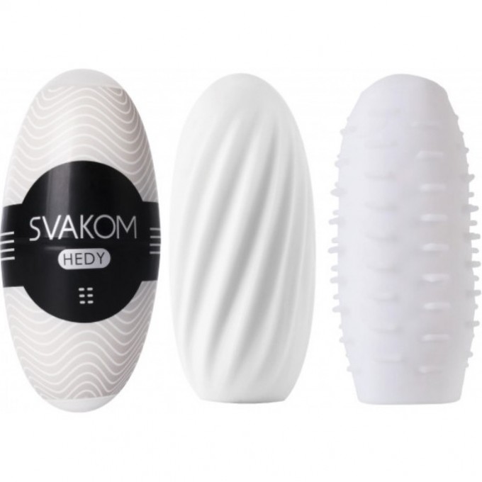 Мастурбатор SVAKOM HEDY белый SSMC02-WHITE_One Мастурбатор SVAKOM HEDY белый SSMC02-WHITE_One