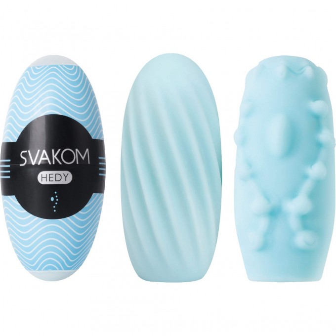 Мастурбатор SVAKOM HEDY голубой SSMC02_One Мастурбатор SVAKOM HEDY голубой SSMC02_One